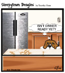 Sleepytown beagle cartoon