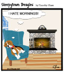 Sleepytown beagle cartoon