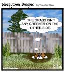 Sleepytown beagle cartoon