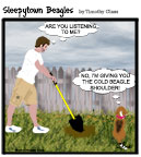 Sleepytown beagle cartoon