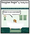 Sleepytown beagle cartoon