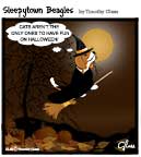 Sleepytown beagle cartoon