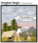 Sleepytown beagle cartoon