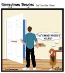 Sleepytown beagle cartoon