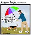 Sleepytown beagle cartoon