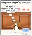 Sleepytown beagle cartoon