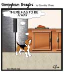 Sleepytown beagle cartoon