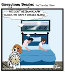 Sleepytown beagle cartoon