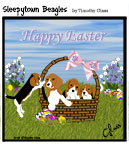 Sleepytown beagle cartoon