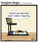 Sleepytown beagle cartoon