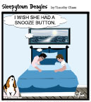 Sleepytown beagle cartoon