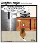 Sleepytown beagle cartoon