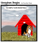 Sleepytown beagle cartoon