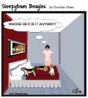 Sleepytown beagle cartoon