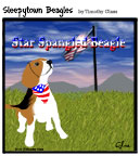 Sleepytown beagle cartoon