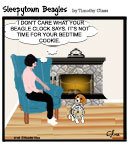 Sleepytown beagle cartoon