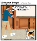 Sleepytown beagle cartoon