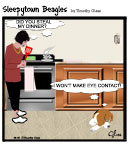 Sleepytown beagle cartoon