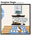 Sleepytown beagle cartoon