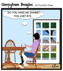 Sleepytown beagle cartoon