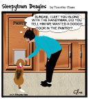 Sleepytown beagle cartoon