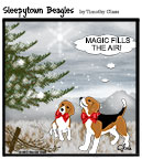 Sleepytown beagle cartoon