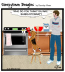 Sleepytown beagle cartoon