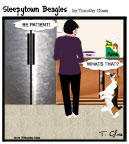 Sleepytown beagle cartoon