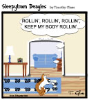 Sleepytown beagle cartoon