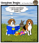 Sleepytown beagle cartoon