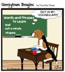 Sleepytown beagle cartoon