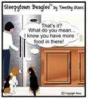 Sleepytown beagle cartoon