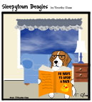 Sleepytown beagle cartoon