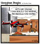 Sleepytown beagle cartoon