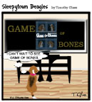 Sleepytown beagle cartoon