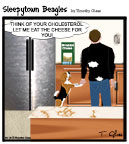 Sleepytown beagle cartoon