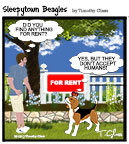 Sleepytown beagle cartoon