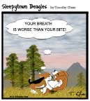 Sleepytown beagle cartoon