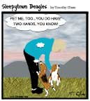 Sleepytown beagle cartoon