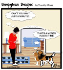 Sleepytown beagle cartoon