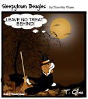 Sleepytown beagle cartoon