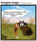 Sleepytown beagle cartoon