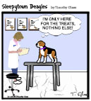 Sleepytown beagle cartoon