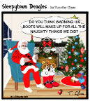 Sleepytown beagle cartoon