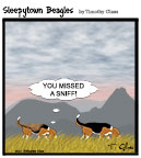 Sleepytown beagle cartoon