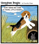 Sleepytown beagle cartoon