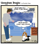 Sleepytown beagle cartoon