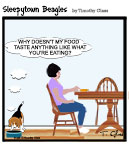 Sleepytown beagle cartoon