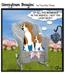 Sleepytown beagle cartoon