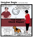 Sleepytown beagle cartoon